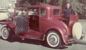 His First Model A in Vegas.